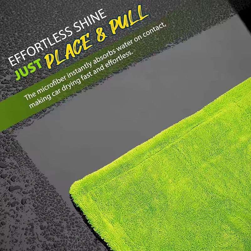 1400GSM Car Drying Towel – Oversized, Dual-Sided & Scratch-Free image 6
