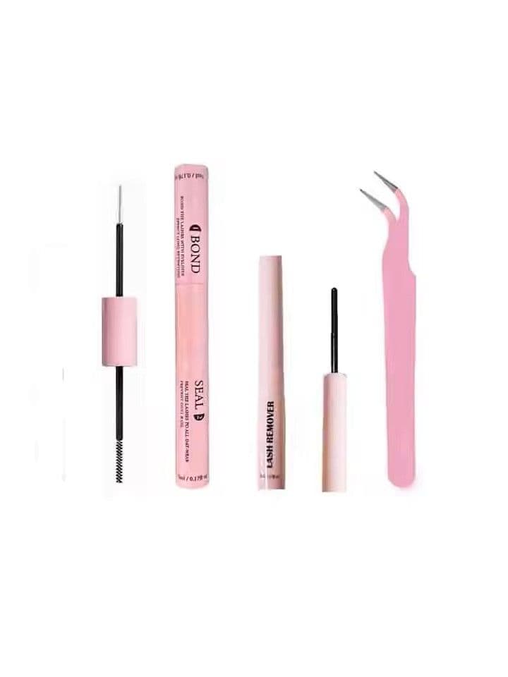 Lash Bond & Seal Extension Kit – Super Strong Hold Adhesive, Remover & Tweezers for Long-Lasting DIY Lash Extensions image 3