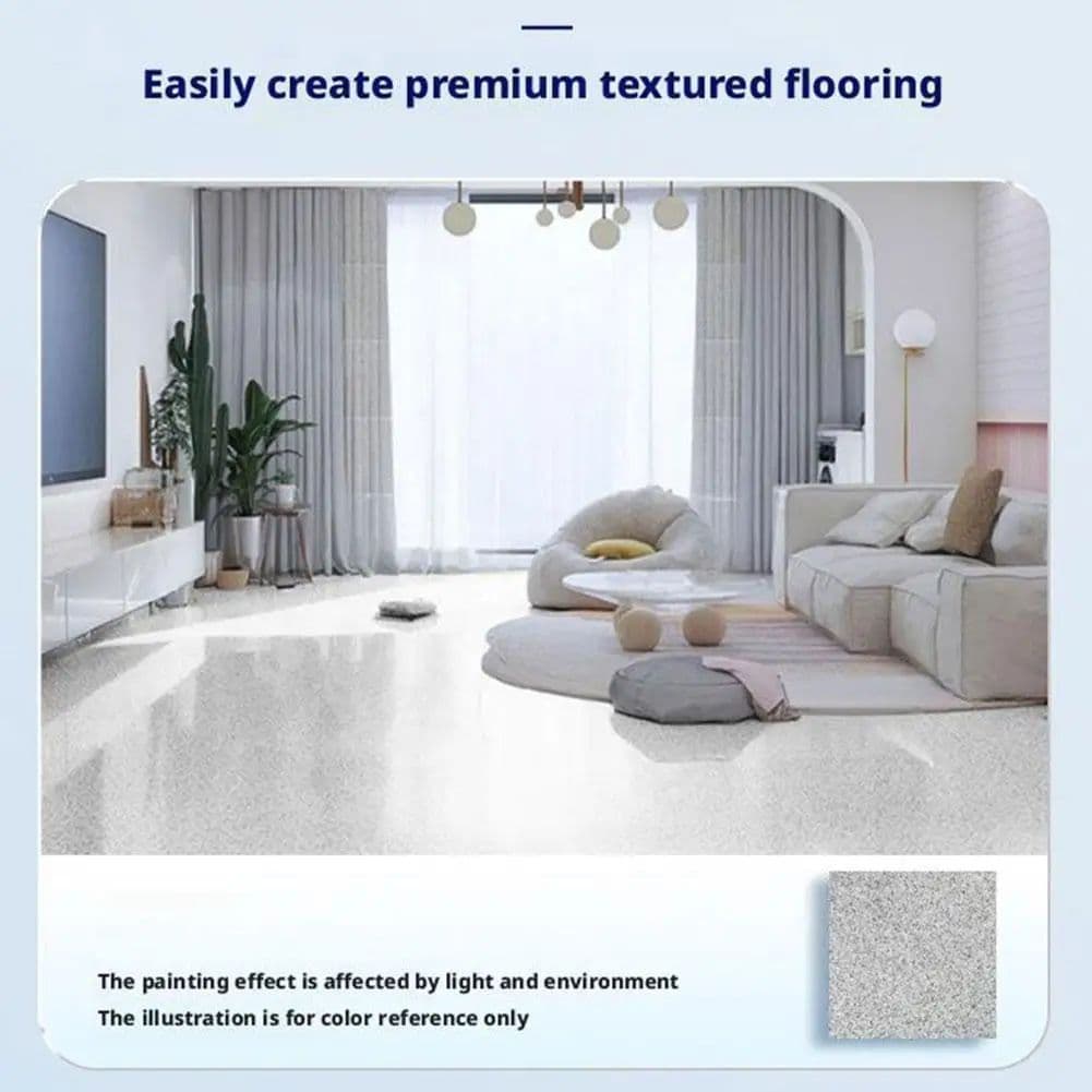 Luxury Marble Finish Epoxy Floor Coating Kit for Durable Glossy Home & Garage Floors image 4