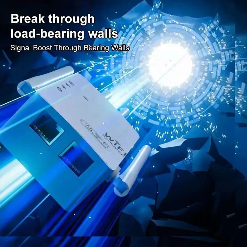 WiFi Signal Booster, Wireless WiFi Repeater, Dual Band 5G Extender image 2