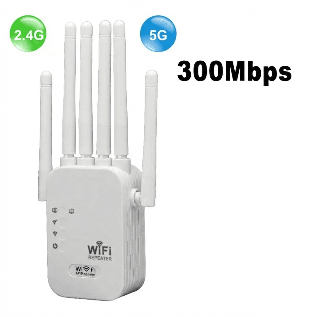 WiFi Signal Booster, Wireless WiFi Repeater, Dual Band 5G Extender image 7