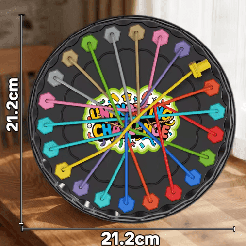 Childrens Puzzle Rope Challenge Board Game Interactive Logic Thinking Game for Kids image 7