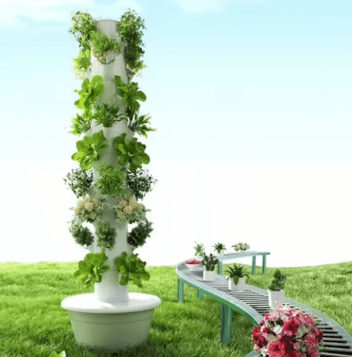 Vertical Hydroponic Tower Planter, Grow More in Less Space image 9