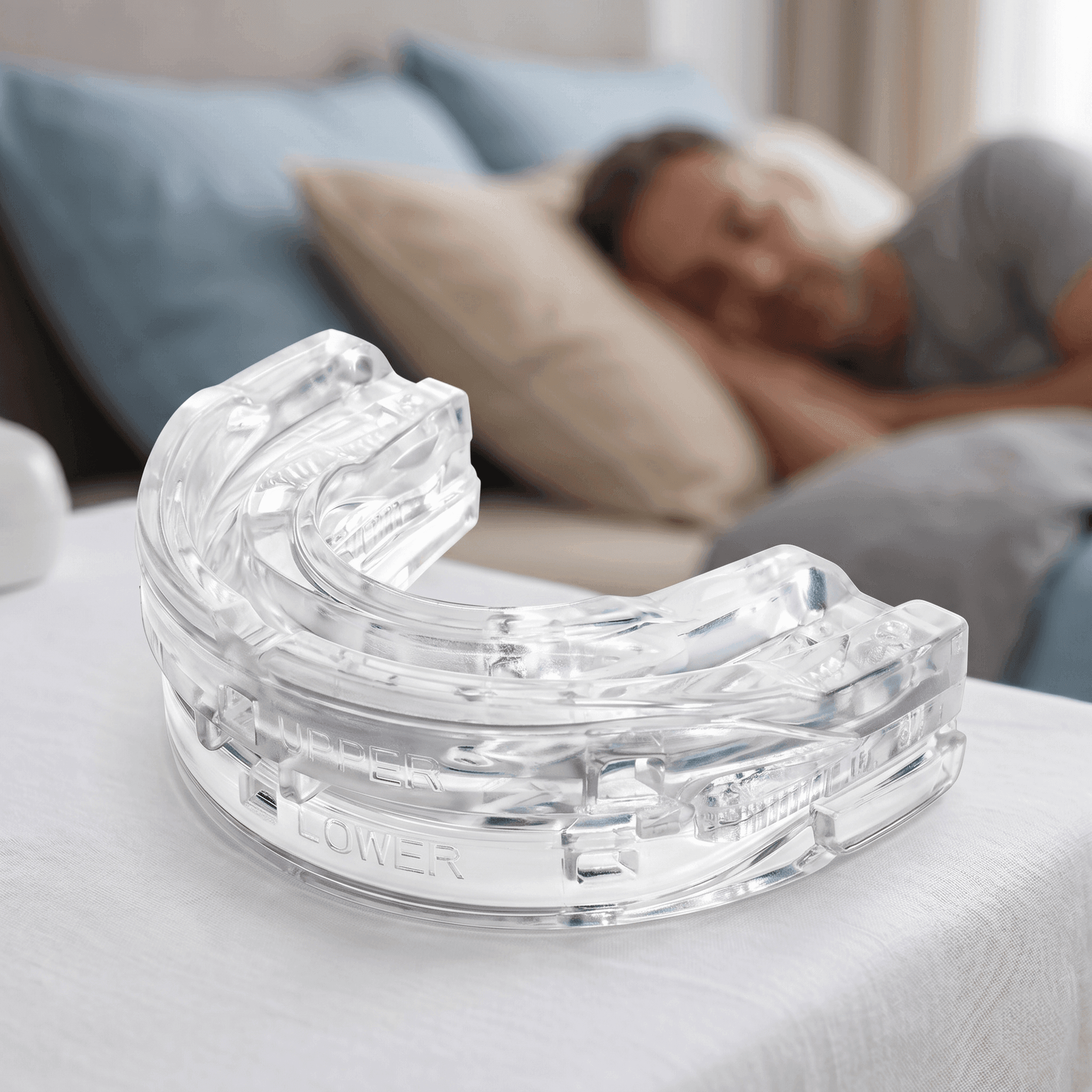 Adjustable Anti Snoring Mouth Guard for Bruxism Relief and Better Sleep