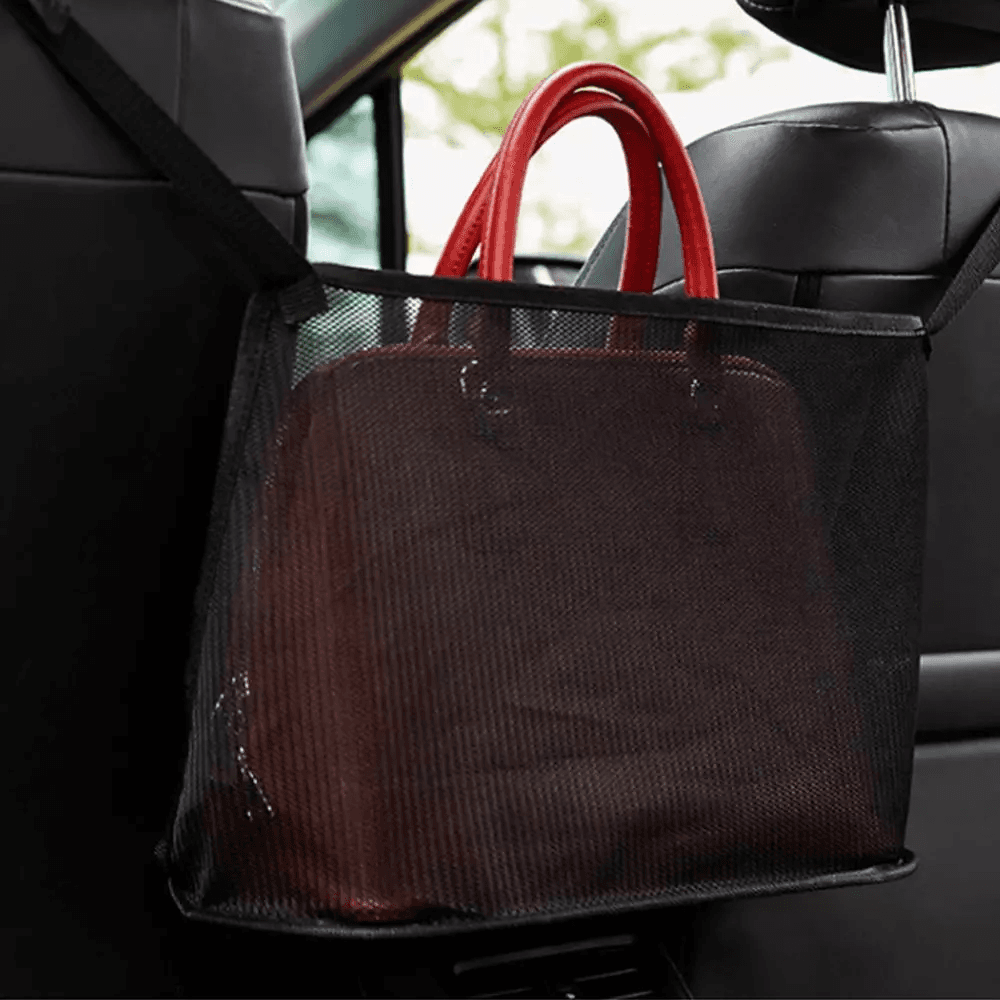 Car Net Pocket Handbag Holder the Purse Pouch for Cars image 4