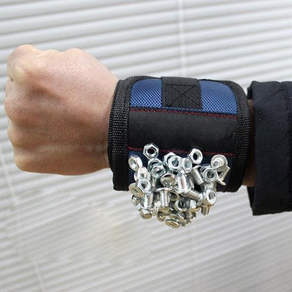 Handyman Magnetic Wristband with Pocket for Holding Screws image 5