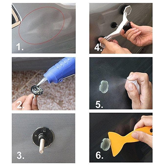 DIY Dent Removal Repair Kit - Best Dent Puller for Cars & Refrigerators image 3