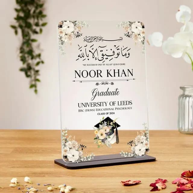 Customized Tabletop Souvenir Graduation Gift