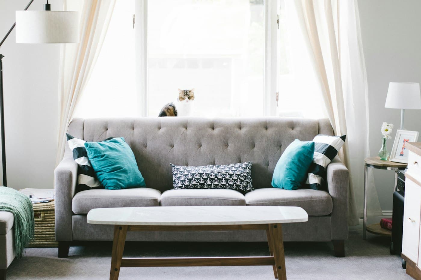 Linen Square Cushion Cover image 2