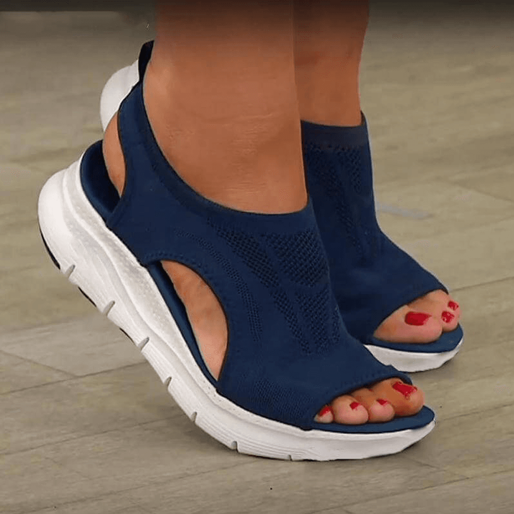 Washable Slingback Orthopedic Slide Sport Sandals – Comfortable Mesh Sandals for Women