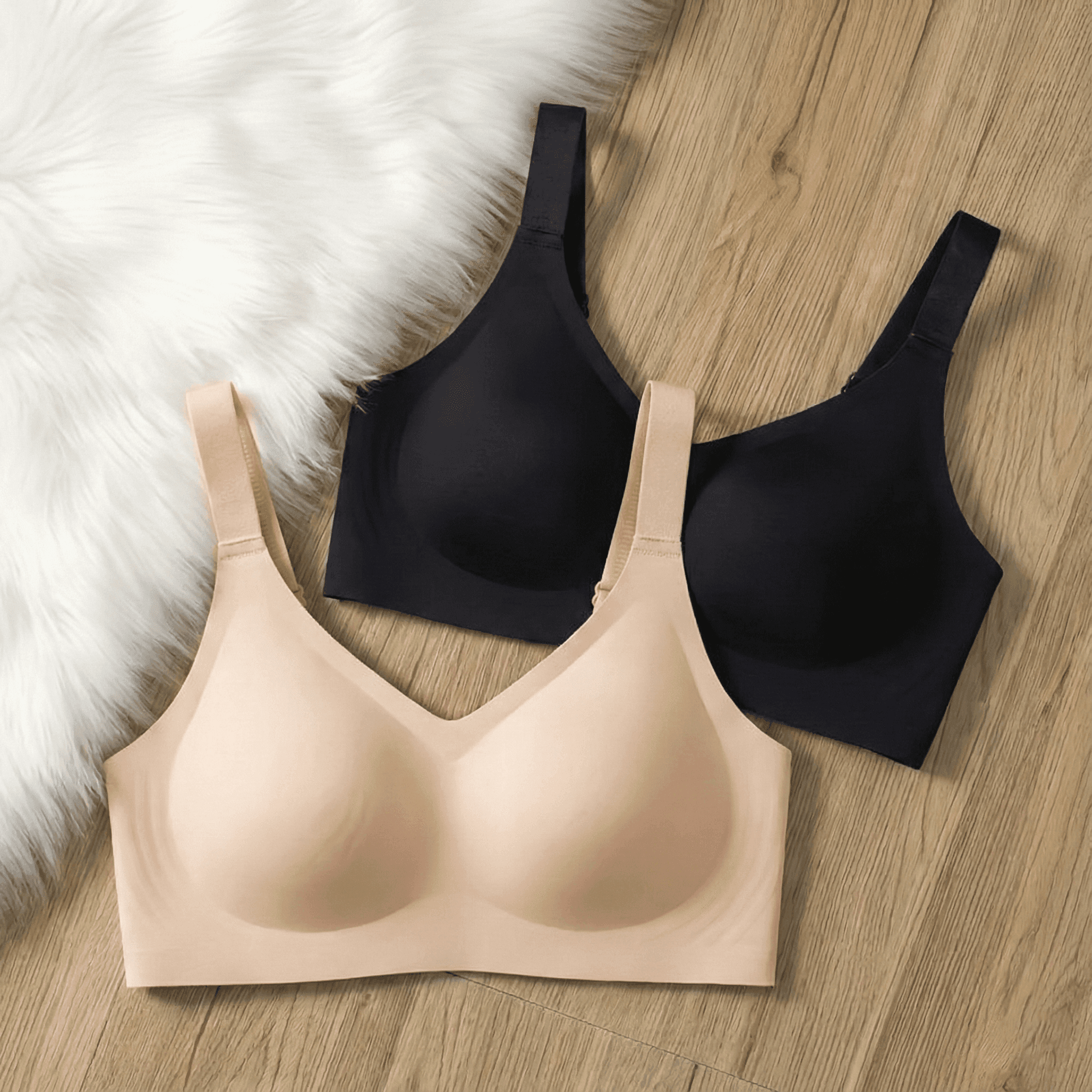 Seamless Push Up Jelly Bra