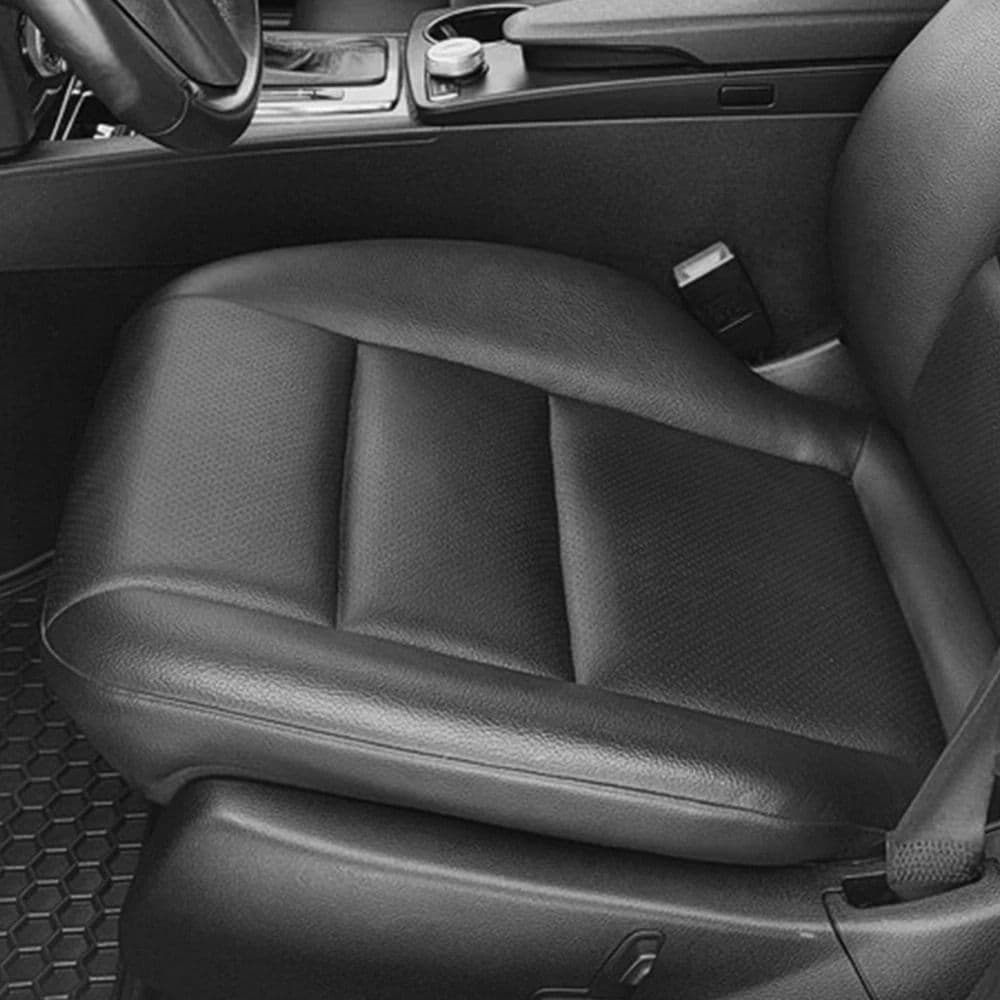 High-Quality Leather Driver Bottom Seat Cover, Wear-Resistant & Breathable