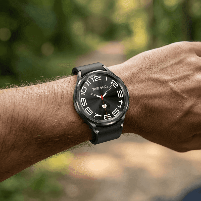 Premium AMOLED GPS Fitness Watch for Men Smartwatch for Everyday Performance